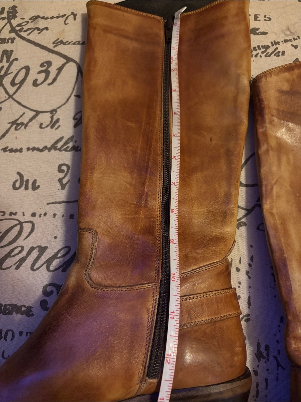 Vintage Leather Boots - Picture 9 of 10